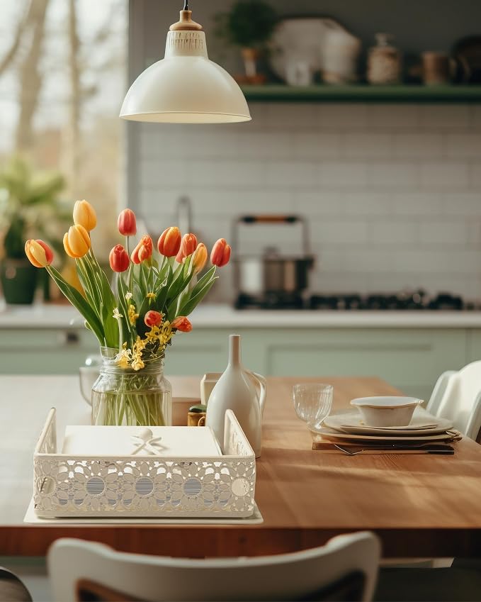Napkin Holder for Table, Metal Organizer - Image 3
