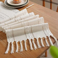White Table Runners 90 Inches Long by Niviy