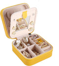 KElofoN Travel jewelry case Travel jewelry box Travel Jewelry Organizer Small by KElofoN