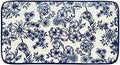 Pfaltzgraff Gabriela Blue Floral Rectangle Platter, 14.75 Inch by Pfaltzgraff