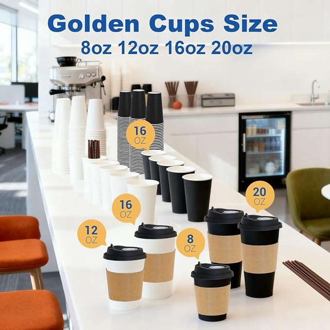 20 oz 500 Pack Coffee Cups - Image 8