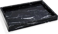 Real Natural Marble Tray for Bathroom, Genuine Marble Stone Vanity Tray by YMXYJM