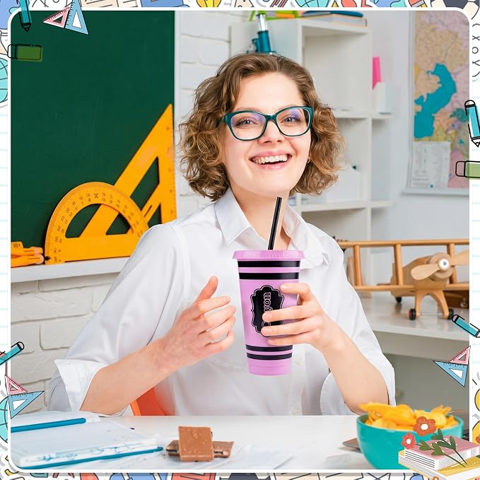 LemonRoad 12 Pcs Back to School Teacher Cups - Image 4