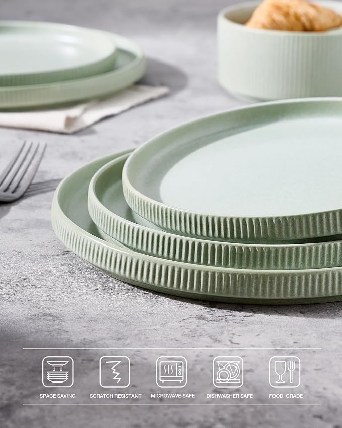 famiware Star 10/8 inches Salad Plates Set - Image 4