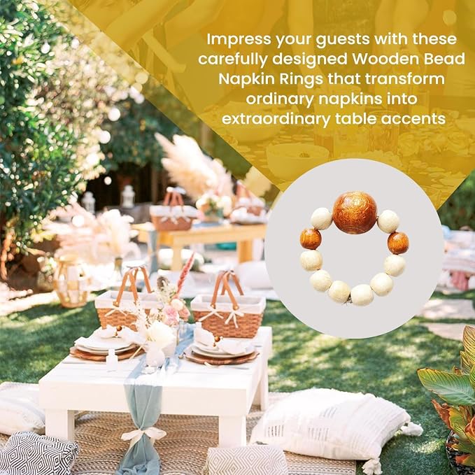 Napkin Rings Set of 6 - Image 5