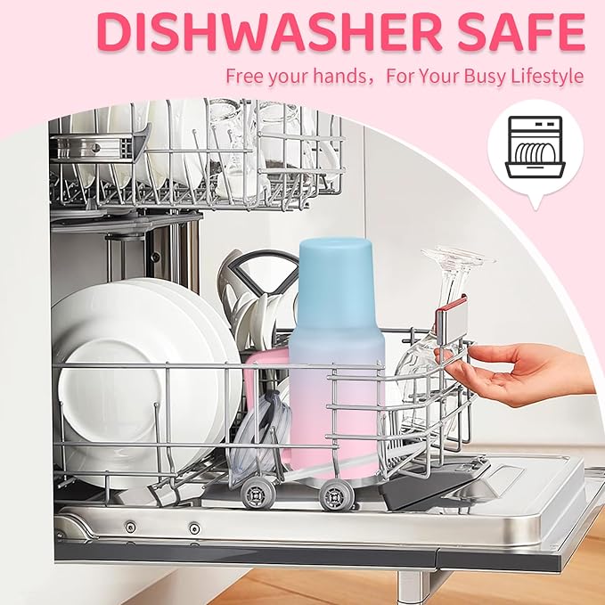 40 oz Tumbler with Handle and Straw 100% Leak-proof Coffee Tumbler Stainless - Image 8