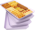 WOWBOX 4 pcs Serving Tray for Entertaining, Serving Platters for Snacks by WOWBOX