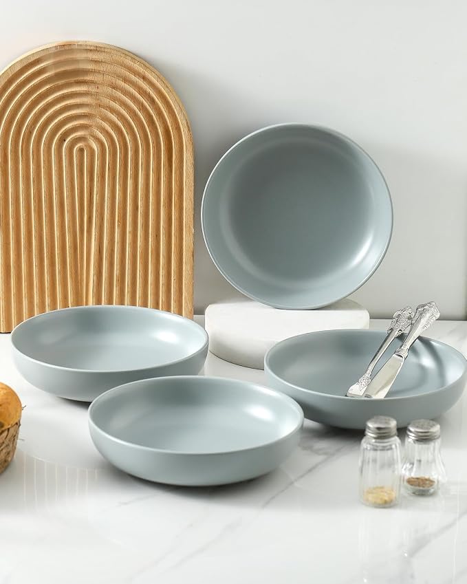 Pasta Bowl, 34oz Bowl Plate, Dinner Bowls, Ceramic Salad Bowl - Image 4