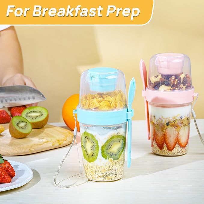 Vtopmart Yogurt Parfait Cups, 4 Pack, - Image 5