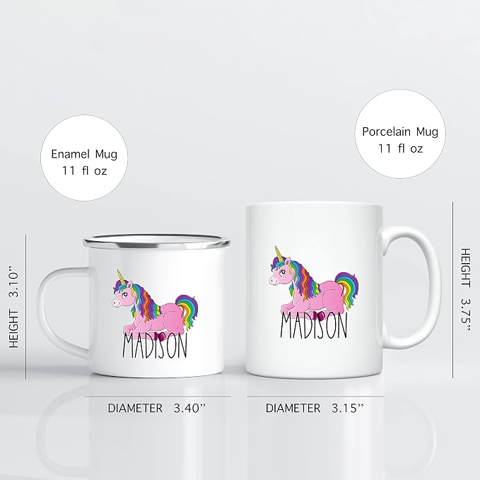 Personalized Mug for Kids, Girls | Customized Hot Chocolate, Coffee & Milk Cup - Image 3