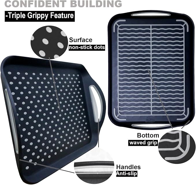 Large Non Slip Serving Tray - Image 2
