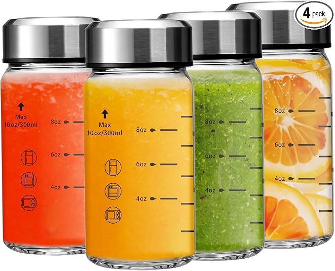 10oz Juice Bottles by Olivego