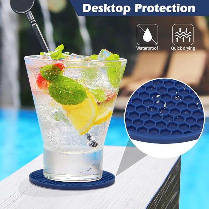 TWTLi Silicone Coasters Set of 12 - Image 5