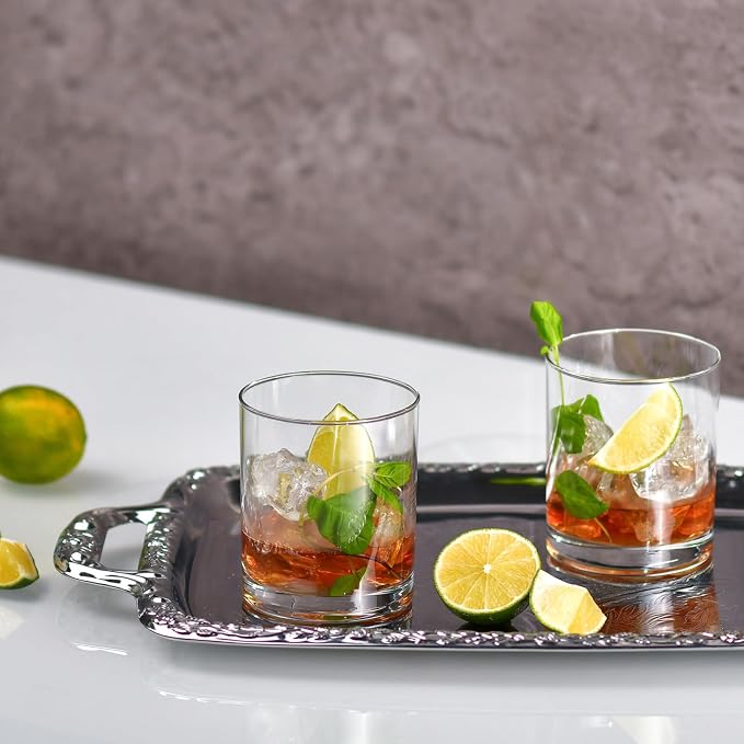 Krosno Whisky Sour Tumbler Glasses Old Fashioned Bourbon Cognac Brandy | Set of - Image 7
