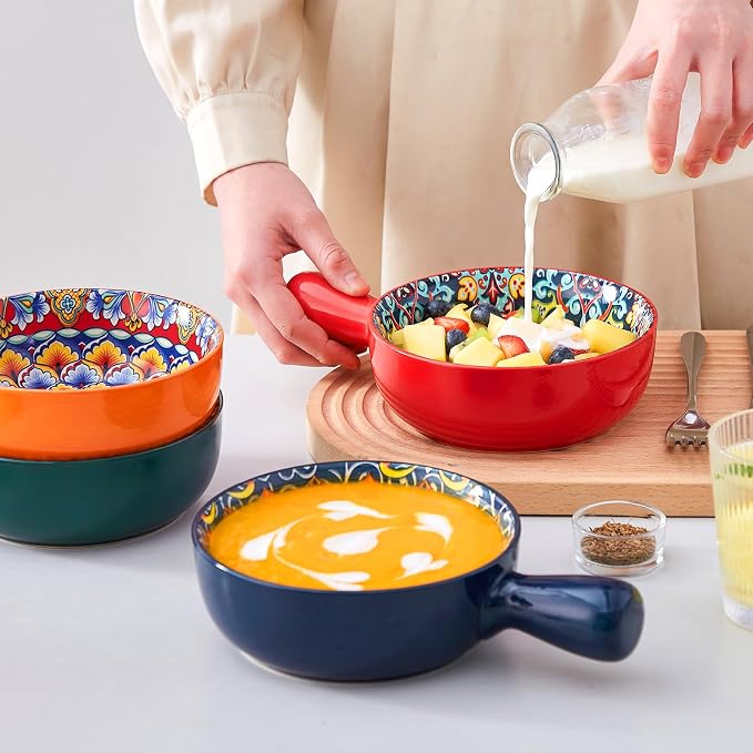 vancasso Boho 23 Oz French Onion Soup Bowls - Image 7