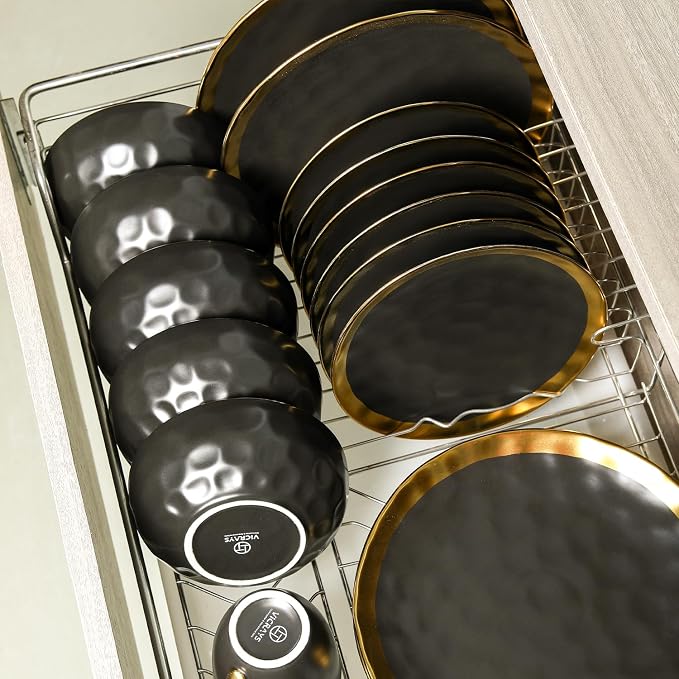 vicrays Ceramic Salad Bowls Set - Image 6