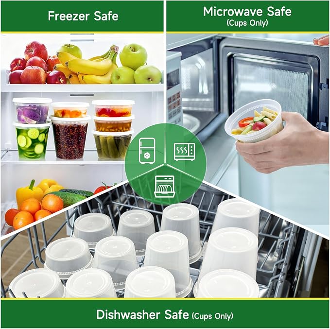 Dealusy 60 Set Deli Containers - Image 5