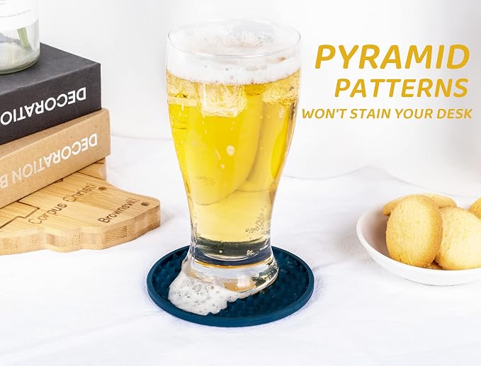 Coasters for Drinks 6 Pack Drinking Coasters - Image 3