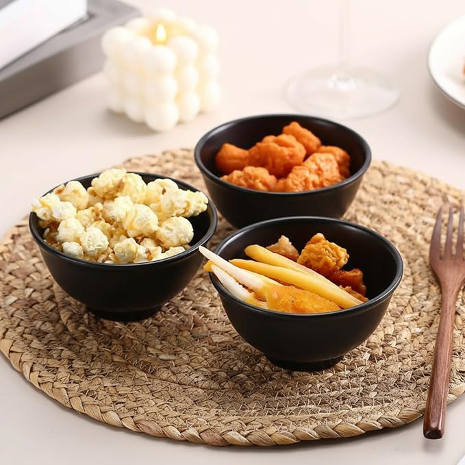 Tioncy 36 Pcs Bowls Set Unbreakable Dessert Soup Salad Bowls - Image 7