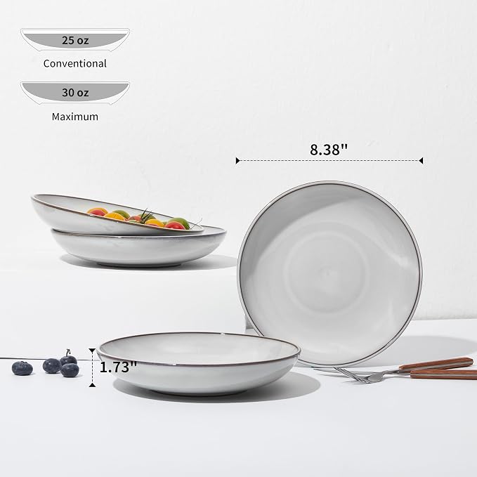 16 Piece Double Bowl Dinnerware Sets - Image 4