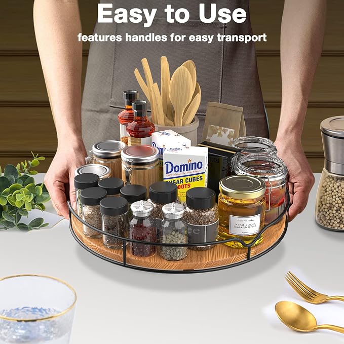 Lazy Susan Turntable Organizer - Image 6