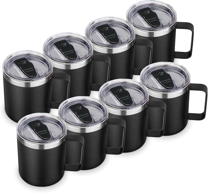 Volhoply 14oz Insulated Stainless Steel Coffee Mug by LiveFully%EF%BC%8CDrinkFreely%E2%80%94KeepGoingwithVolhoply%EF%BC%81