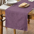 Artoid Mode Purple Table Runner, Seasonal Summer Washable Kitchen Dining Table by ArtoidMode