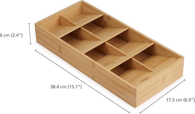 Joseph Joseph Drawer Store Large Compact Flatware, Cutlery Drawer Organizer - Image 3