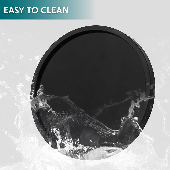 Silicone Bathroom Tray Coffee Table Decor Perfume Organizer, Waterproof - Image 3