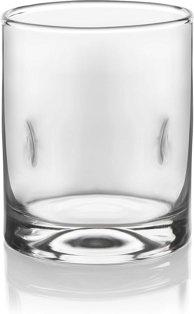 Libbey Impressions 16-Piece Tumbler and Rocks Clear Drinking Glasses, 8 16.7oz - Image 4