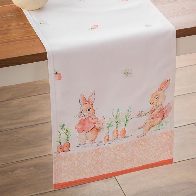 Maison d' Hermine Table Runner 100% Cotton 14.50" x 108" | Table Runners 108 - Image 9