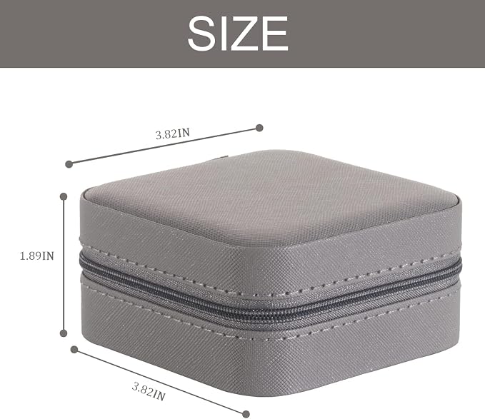 KElofoN 5 packTravel jewelry case Travel jewelry box Travel Jewelry Organizer - Image 3