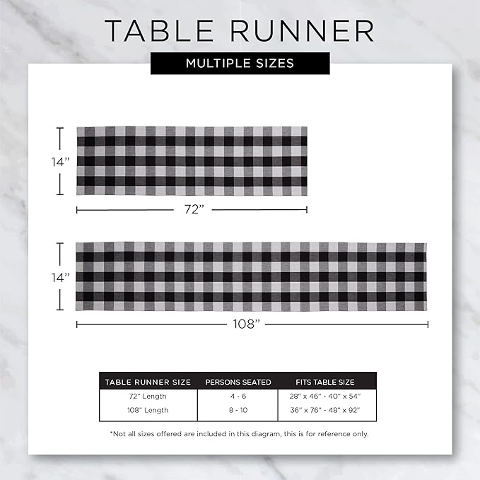 DII Dobby Stripe Table Runner, 13x108 Mineral Gray & Cream Background | Woven - Image 7