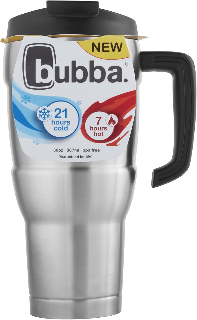Bubba Hero XL, Vacuum-Insulated Stainless Steel Travel Mug, Stainless Steel | - Image 5