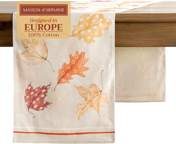 Maison d' Hermine Table Runner 100% Cotton 14.50" x 72" | Table Runners 72 by MaisondHermine