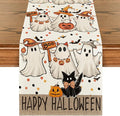 Artoid Mode 210 GSM Halloween Table Runner 13x72 Inch Home Party Decor | Beige by ArtoidMode