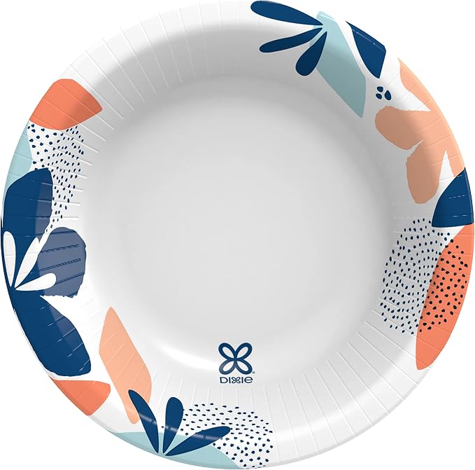 Dixie Small Paper Bowls, 10 Oz, Microwave-Safe, Soak-Proof, Disposable Bowls - Image 2