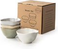 Besmeety 8oz Ceramic Small Bowls Set of 4, Cereal Bowls by Besmeety