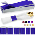Holiday Parties Napkin Rings Set of 100, 2 Colors in 1 Reusable Adjustable by Unknown
