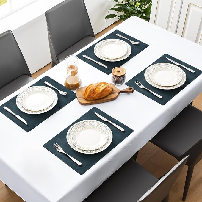 MOSAYT Vinyl Placemats Set of 12-12 X 17 Inch - Image 2