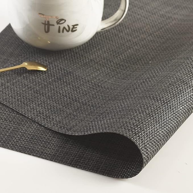 homEdge PVC Placemat, Washable Vinyl Placemats - Image 3
