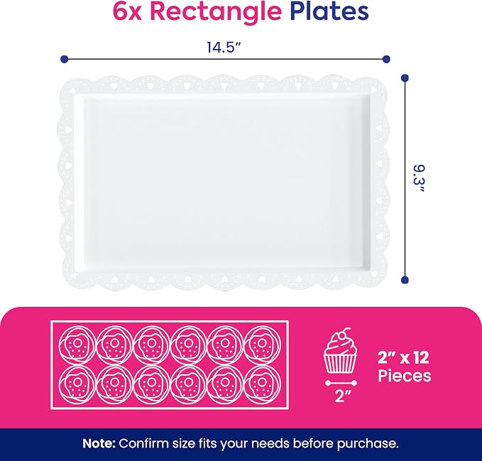 10Pcs Dessert Table Display Set, 3 Tiered Cupcake Stand, Cupcake Holder & Cake - Image 5