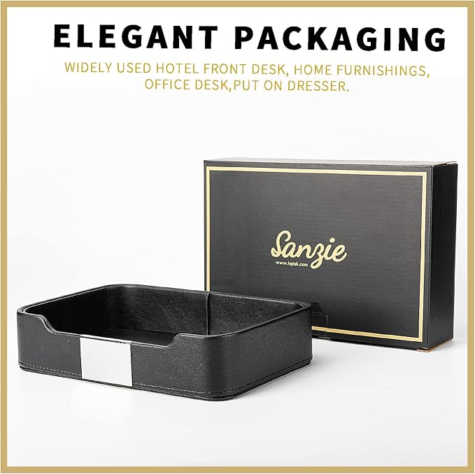 Leather Tray Organizer, Valet Tray Key Tray | Leather Catchall Tray - Image 4