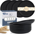 Wheat Straw Plates by WROVA