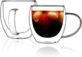 CNGLASS Double Walled Glass Coffee Mugs by CNGLASS