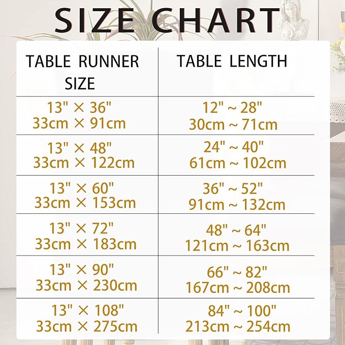 Wracra Linen Table Runner, Burlap Dusty Blue Table Runners 36 Inches Long | - Image 6