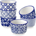 vancasso Selene 4 Oz Porcelain Ramekins Set of 6, Crème Brûlée Dessert Cups | by vancasso