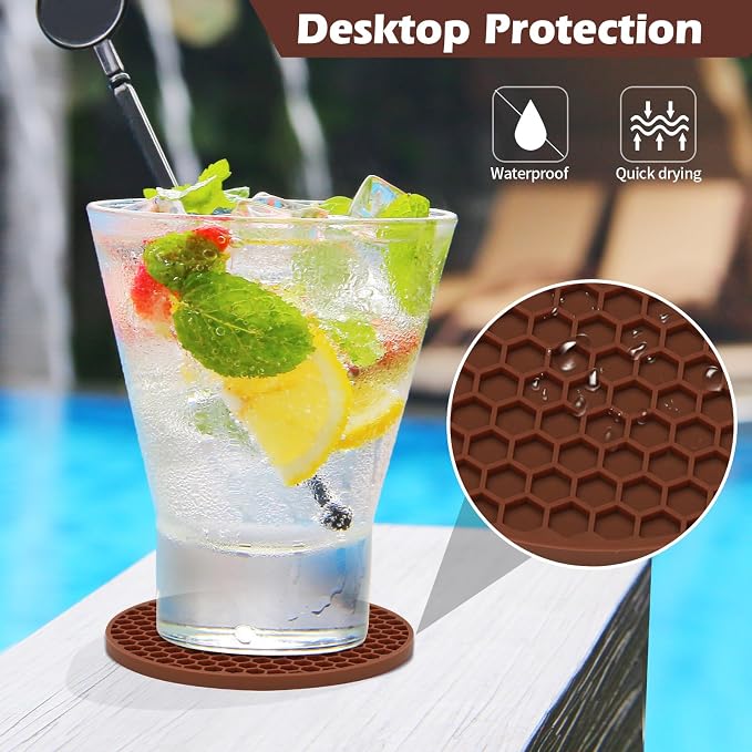 TWTLi Silicone Coasters Set of 8 - Image 5