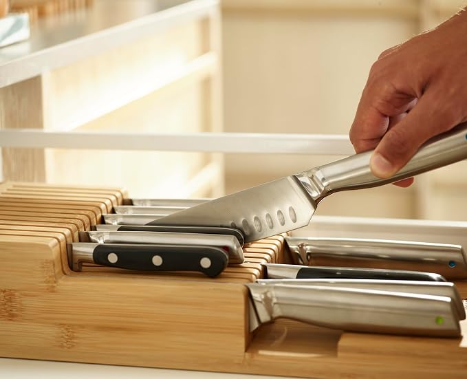 Joseph Joseph DrawerStore Knife Organizer, holds up to 12+ knives, Kitchen - Image 5