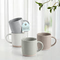 HaWare 13OZ Coffee Mugs with Handles, Stoneware Coffee Cups by HaWare